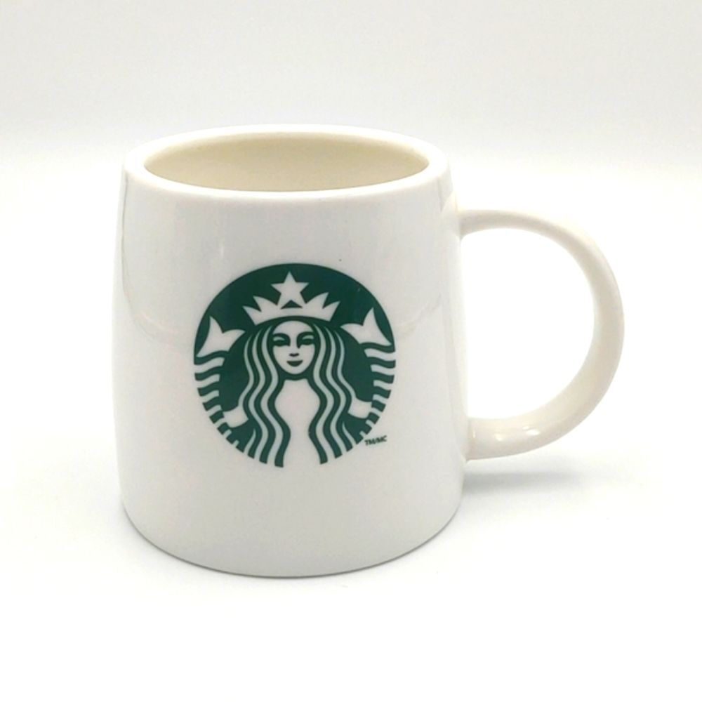 Starbucks Mug 2011 - White with Green Siren Logo